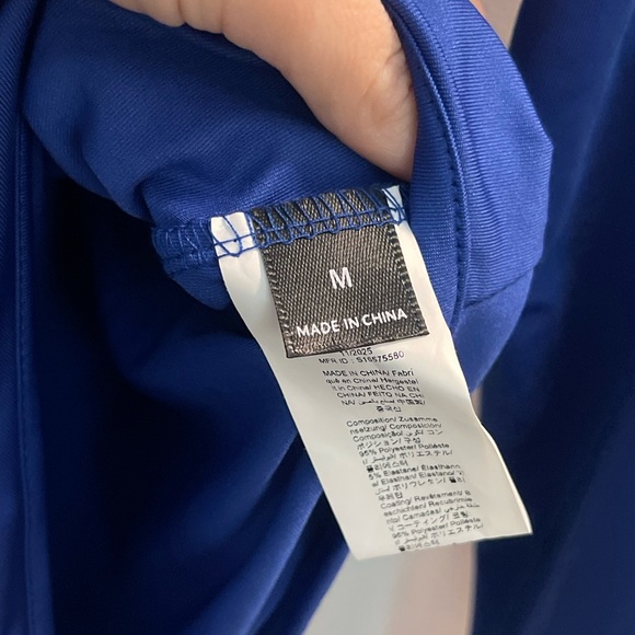 Set of Three Long Sleeve Bodysuits - Green, Red, Blue - Picture 3 of 7